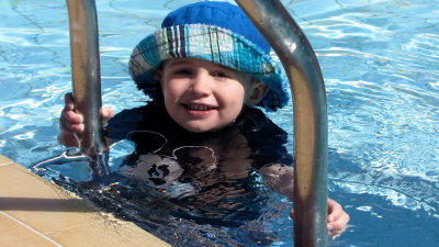 Alex having fun