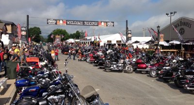 Downtown Sturgis - Day 1