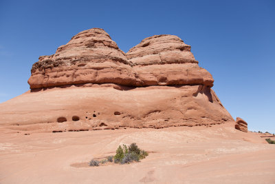 on the way to Delicate Arch