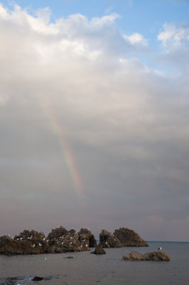 rainbow at 신명휴게소