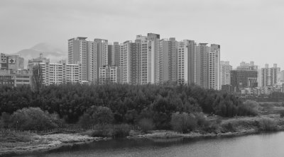 Ulsan apartments panorama