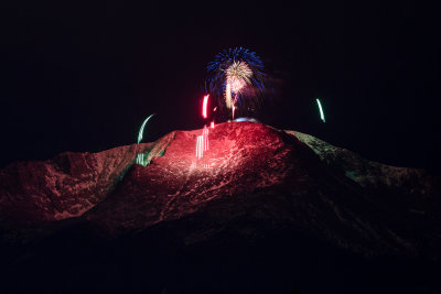 Pikes Peak Adaman fireworks 2
