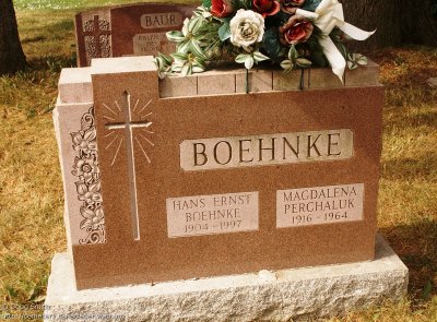 Hans Ernst and Magdalena Boehnke
