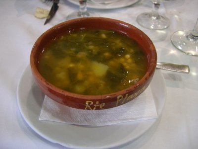 Cocido Madrileo - Restaurante Riazor - Madrid, Spain