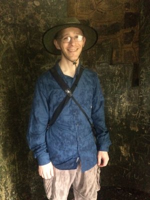 Drenched after pouring rain at El Yunque National Forest