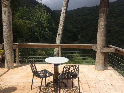 Our patio at Casa Flamboyant