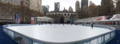 Bryant Park Ice Rink - New York City NY