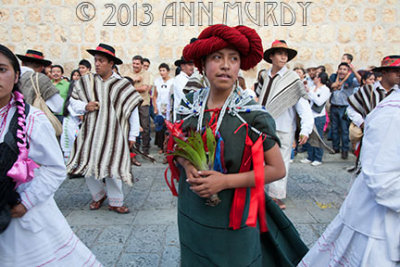 Dancers from San Pedro y San Pablo Ayutla