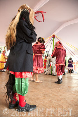 Maypole dance from Teposcolula