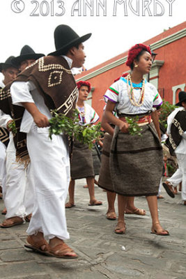 Delagation from San Antonino Huitpec