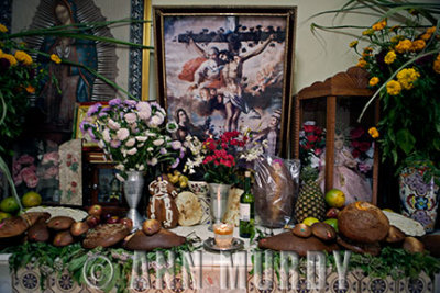 Altar at Zacarias and Emilia's house