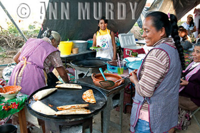 Making empanadas in San Antonio
