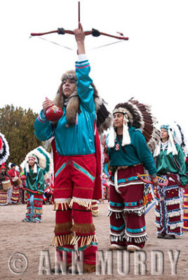 The Guadalupana Aztecas on the Plaza