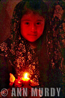 Little Girl with Candle