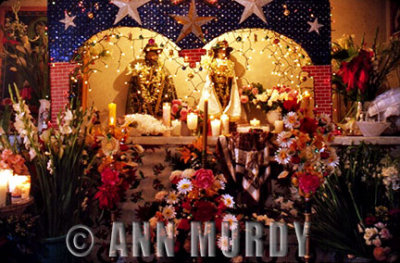 Posada Altar with Stars