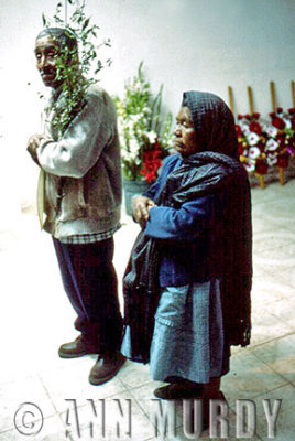 Couple Entering Altar Room