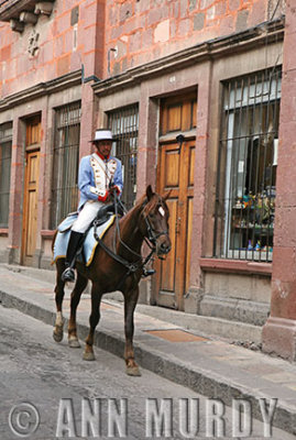 Colonial Policeman on Horse