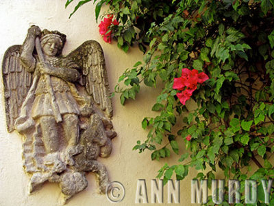 Stone Carving of San Miguel