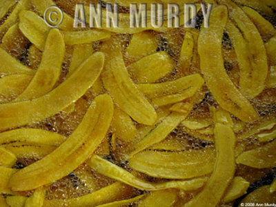 Fried bananas