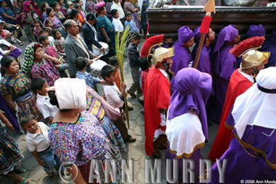 Palm Sunday in Santa Maria de Jesus