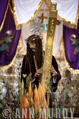 Christ figure from Santa Maria de Jesus