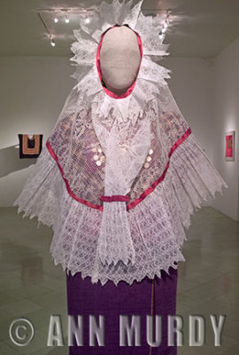 Resplandor and caracol skirt from Juchitan, Oaxaca (Istmo)