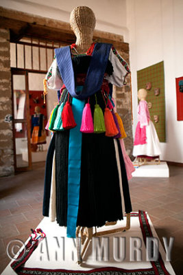 Back of ceremonial clothing from Tarecuato, Michoacn (Sierra)