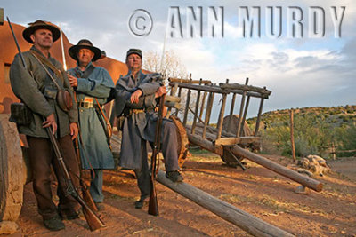 Three Confederate Soldiers