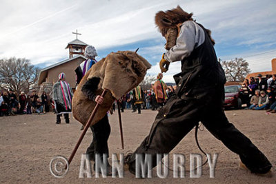Matachine dance from Alcalde