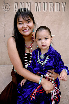 Skye and her mother, Navajo