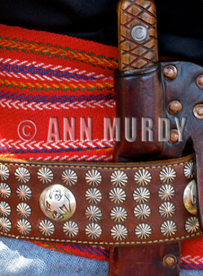 Detail of knife and belt