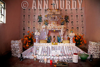 Altar for Fausto Animas Flores