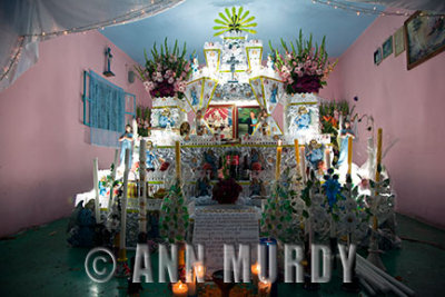 Altar for Pedro and Augustina Camacho