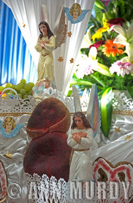 Angels with Pan de Muerto