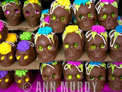 Chocolate Skulls in Atlixco
