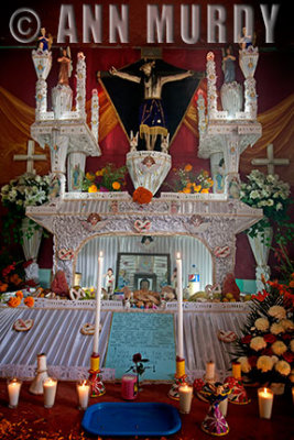 Altar for Olegario Flores Gonzles
