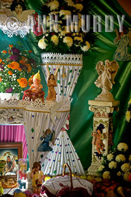 Detail of Ana Maria's altar