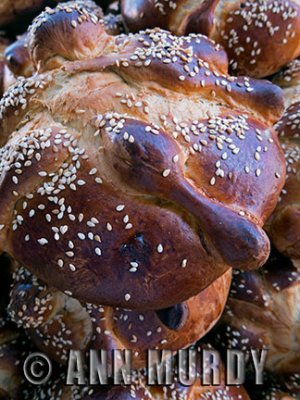 Hojaldras Bread for Day of the Dead