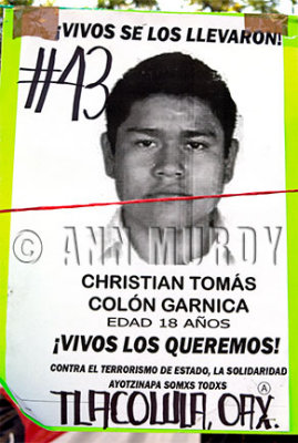 Missing student from Tlacolula, Oaxaca