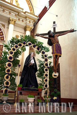 Madre Dolorosa Altar with Cristo