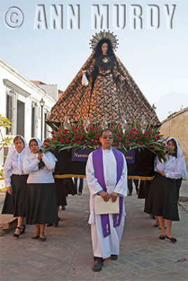 Padre in the Procession