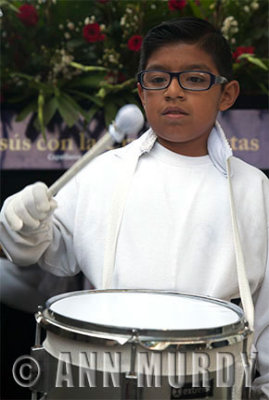 Little Drummer Boy in Procession