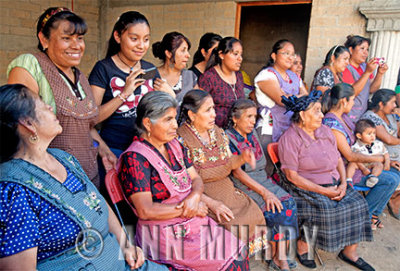Las Mujeres from Section 3 watching the dance