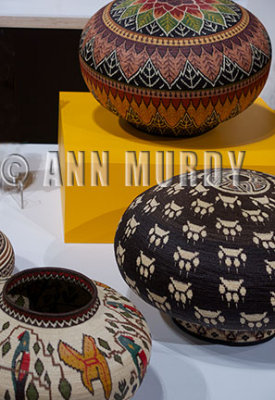 Woven baskets from Panama