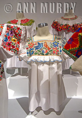Beaded blouse by Martha Lpez Carpinteyro from Tlaxcala, Mexico
