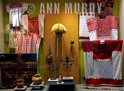 Clothing and folk art from Chiapas