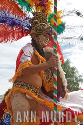 Carnval dancer from Huehuetla