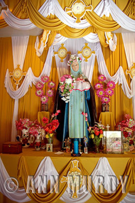 Home Altar for Santa Rosa de Lima
