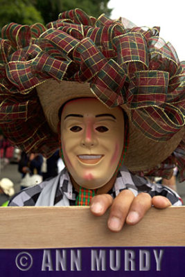 Masked dancer from Pamatcuaro