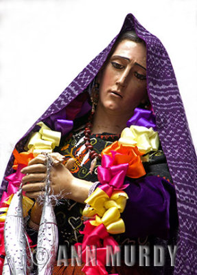 Madre Dolorosa with fish